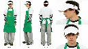 Reference character sheet for video editing